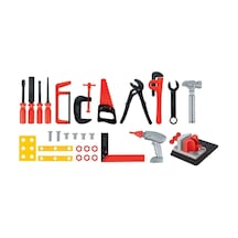 03 248 Pilsan Aksesuarlı Alet Çantası 34 Parça - Aıaı-897556 1 Adet