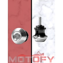 Motosiklet Kaldırma Sehpası Takozu Takımı Paddock Gri 8mm