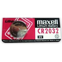 Lityum Pil 3V Cr 2032 Maxell 2 Adet