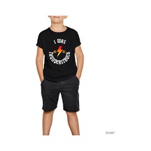 Ac Dc I Was Thunderstuck Siyah Çocuk Tişört Siyah