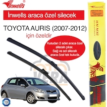 Toyota Uyumlu Aurıs 2007-2012 İnwells Araca Özel Silecek Takımı Inw0181