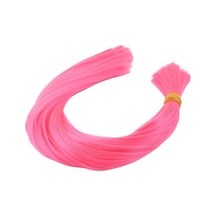 Pembe Renkli Sentetik Boğum Saç - 1Kg