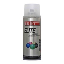 Best Elite Akrilik Metalik Gri Sprey Boya 400 ML