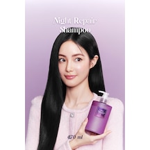 Gece Boyu Saçları Besleyen, Onaran Ve Nemlendiren Bakım Şampuanı Kundal Night Repair Shampoo 470ml