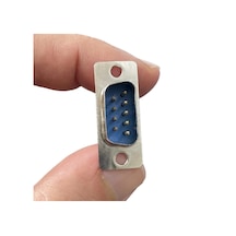 9 Pin Db9 Erkek Konnektör D-sub Lehim Tipi 1 Adet