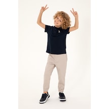 U.s. Polo Assn. Erkek Çocuk Taş Pantolon Kanvas-chino 50298538-vr049 Taş