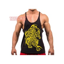 Tarzsokak Gym Tank Top Fitness Sporcu Atleti Gym42 Siyah