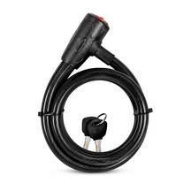 Tudor Çelik Motor Kilidi 25x1800 Mm Bisiklet Ve Motosiklet Güvenlik Kilidi Anahtarlı Çelik Halat Kilit 25 X 1800 Mm