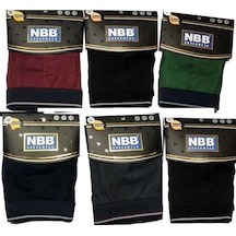 Nbb 735 Modal Erkek Boxer Çok Renkli Abani Classic 6'Lı Paket Çok Renkli