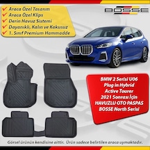 Bmw 2 Serisi Active Tourer Paspas U06 Araca Hybrid 2021 Sonrası Derin Havuzlu Paspas Serisi