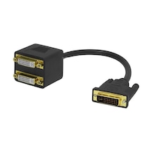 Pm-25997 24+1 Dvı Erkek To 2x 24+5 Dvı Dişi Çoklayıcı Kablo 32cm