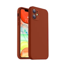 - Apple iPhone Uyumlu 11 İle Uyumlu Telefon Kılıfı - Apple iPhone Uyumlu 12 Görünümlü Köşeli Tasarım, İçi Kadife Lansman Kılıf - Kahverengi Sku: Zeusb0djmcnk6p