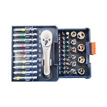Nt 41 Parça 1/4'' S2 Bits Ve Cr-v Lokma Seti Ncseth041