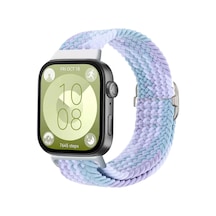 Zengemtx Newface Huawei Fit 4 Star Kordon - Lila-beyaz