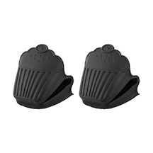 Tantitoni Silikon Füme 2 Li Cupcake Şekilli Fırın Eldiveni