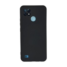 Realme C21 Kılıf Nano İçi Kadife Silikon - Lacivert Bz8683140226923