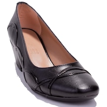 Dagoster Dza07-7268639 Siyah Klasik Topuklu Kadın Ayakkabı 001
