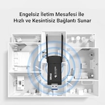 Ad085 1300 Mbps Dual Band 5.8ghz Usb Adaptör Wifi Alıcı Verici Access Point