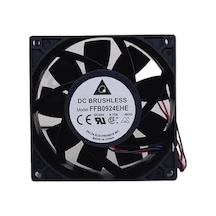 Delta Ffb0924ehe Dc Soğutma Fanı 24v Dc 92x92x38 Mm - Yüksek Basınçlı Bilyalı Aksiyel Fan