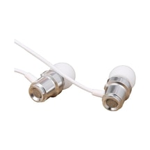 3.5mm İç Kulaklı Kablolu Kulaklık, Beyaz
