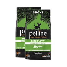 Mini Puppy Kuru Köpek Maması, Kuzu Etli, Düşük Tahıllı, Mini Irk, Yavru Köpek Başlangıç Mama, 6kg 2x3kg