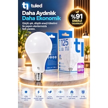 Tuled Redeem Plus 11.3 W Led Ampul, 5000 Kelvin E27 A80s, Titreşimsiz, Göz Konforu, 1648 Lümen, Tekli