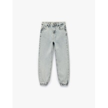 Koton Pamuklu Cepli Jooger Denim Pantolon Lıght Indıgo 6wkg40021ad Açık Mavi