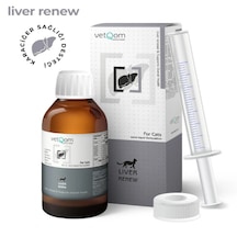 Vetqom Liver Renew Kedi Karaciğer Temizleyici Damla 60 Ml İştah Açıcı