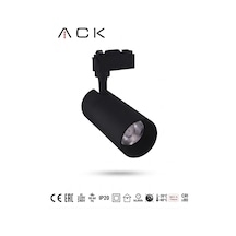 Led Ray Armatür 30w Siyah Kasa 6500k Beyaz Isık Ray Spot Aydınlatma - 928142140 Diğer