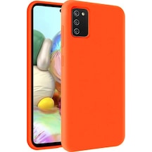 Samsung Galaxy Uyumlu A02S Kılıf Içi Kadife Soft Logosuz Lansman Silikon Kapak