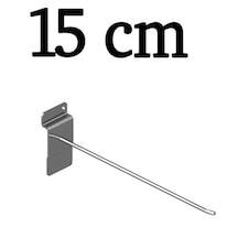 40 Adet 15 Cm Kanallı Pano Kancası, Bijuteri Aksesuar Askı, Kanca