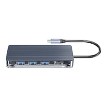 Orico 6 Portlu USB 3.0 HDMI 4K 30Hz TF/SD Kart Okuyucu Çoklayıcı HUB Gri﻿﻿