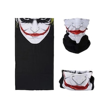 Trendexa Mey İthalat Joker Desenli Çok Amaçlı - Yüz, Boyun Ve Bandana Maskesi 5 No Renkli
