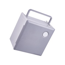 Suntek Kapaklı Yüz Mendil Kutusu, Duvara Monte Havlusu Tutucu Beyaz