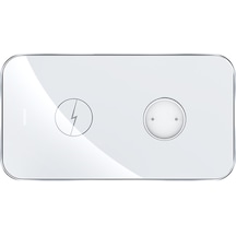 Rock W32 2in1 10W Kablosuz Wireless Şarj Beyaz