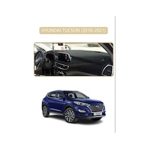 Hyundai Tucson 2018-2021torpido Koruma Halısı Bej Kenar