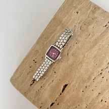 Savine Silver Bordo Saat