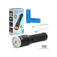 2800 Lümen Özel Seri Yeşil Lazer Özellikli Mıknatıslı Wt-735 Çok Renkli 11838114