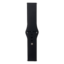 Kilifone - Huawei Uyumlu Watch Gt 3 42mm - Kordon Band Serisi 20mm Klasik Kordon Silikon Strap Kayış