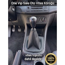 One Vıp Salefiat Fiorino Siyah Nokta Desenli Deri Spor Dikiş Vites Körüğü Model:vipsale-vites408 Renkli