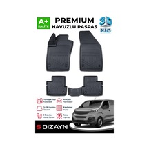 Fiat Scudo K0 Panelvan 3d Pro Havuzlu Paspas Ön 2'li 2022 Üzeri A+ Kalite