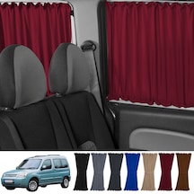 Pandami Citroen Berlingo 1.nesil 1996-2009 Uyumlu Bordo Raylı Oto Perde Takımı