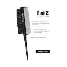 Elsa Professional Krepe Şiş Tarak 3 İn 1 Topuz Fırçası
