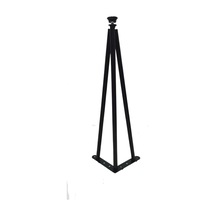 Dekoratif Metal Boru Firkete Sehpa Ayağı 41 Cm - 1 Adet Metalik Diğer