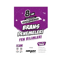 Ankara 8. Sınıf Güçlendiren Fen Bilimleri Branş Denemeleri