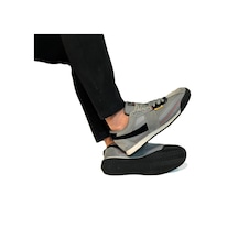Jump 29072 Gri Kaymaz İnce Taban Erkek Spor Ayakkabı Gri