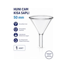 Huni Cam Kısa Saplı 50 Mm - 1 Adet