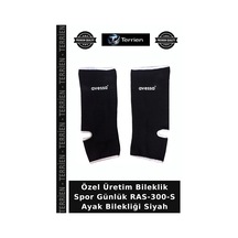 Özel Üretim Bileklik Spor Günlük Ras-300-s Ayak Bilekliği Siyah