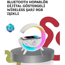 2025 - 626 - Model 15w Kablosuz Şarjlı Renkli - Flzdgnkr - Atmosfer Lambası