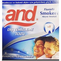 And Smokers Florürlü Meyve Aromalı Diş Temizleme Tozu 40 G